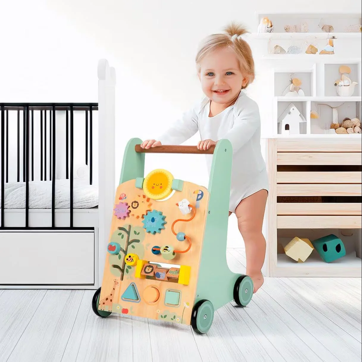 Girello con rotelle per bambini BusyKids
