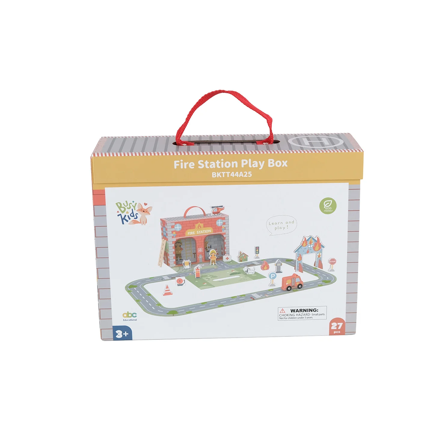 Set di gioco mobile “Caserma dei vigili del fuoco” BusyKids