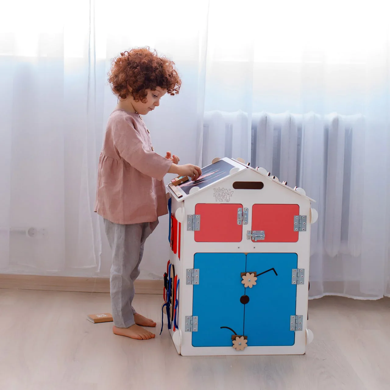 Casetta Montessori in Legno Bianco