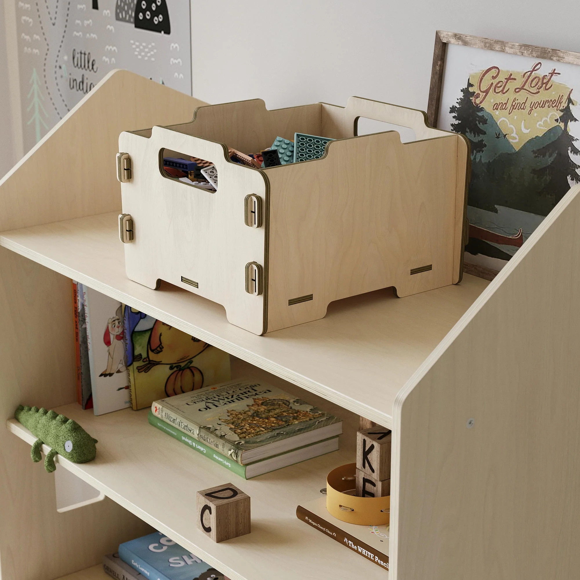 Scaffale Montessori BusyKids