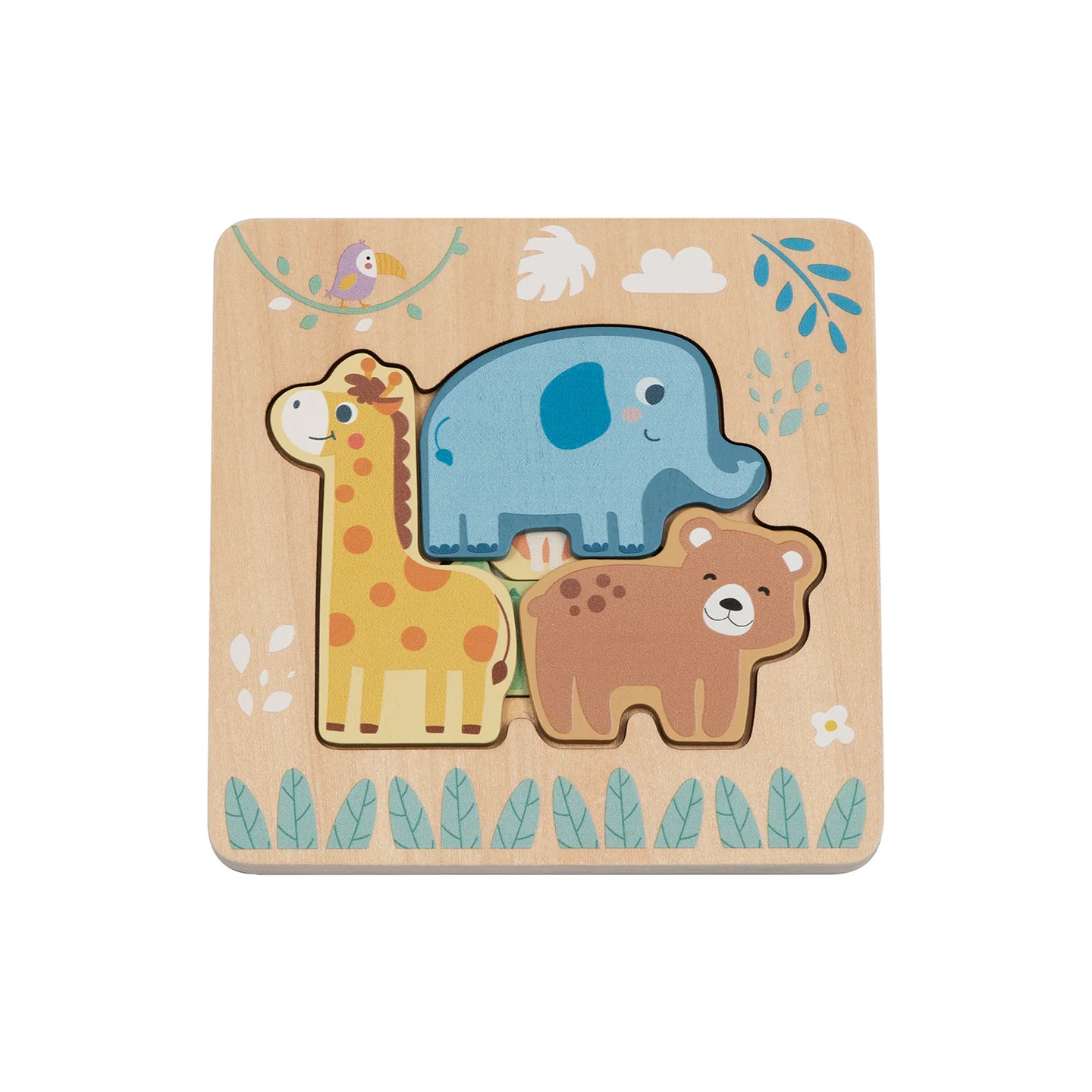 Puzzle multi-livello “Animali” BusyKids