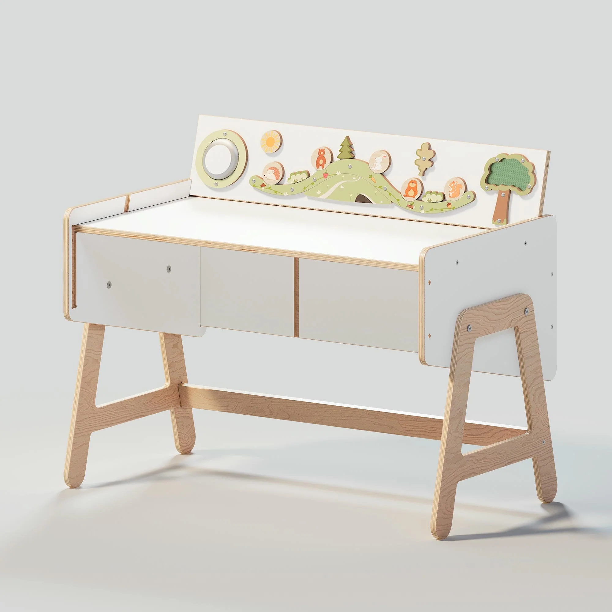 Scaffale per giocattoli / Tavolino LILU