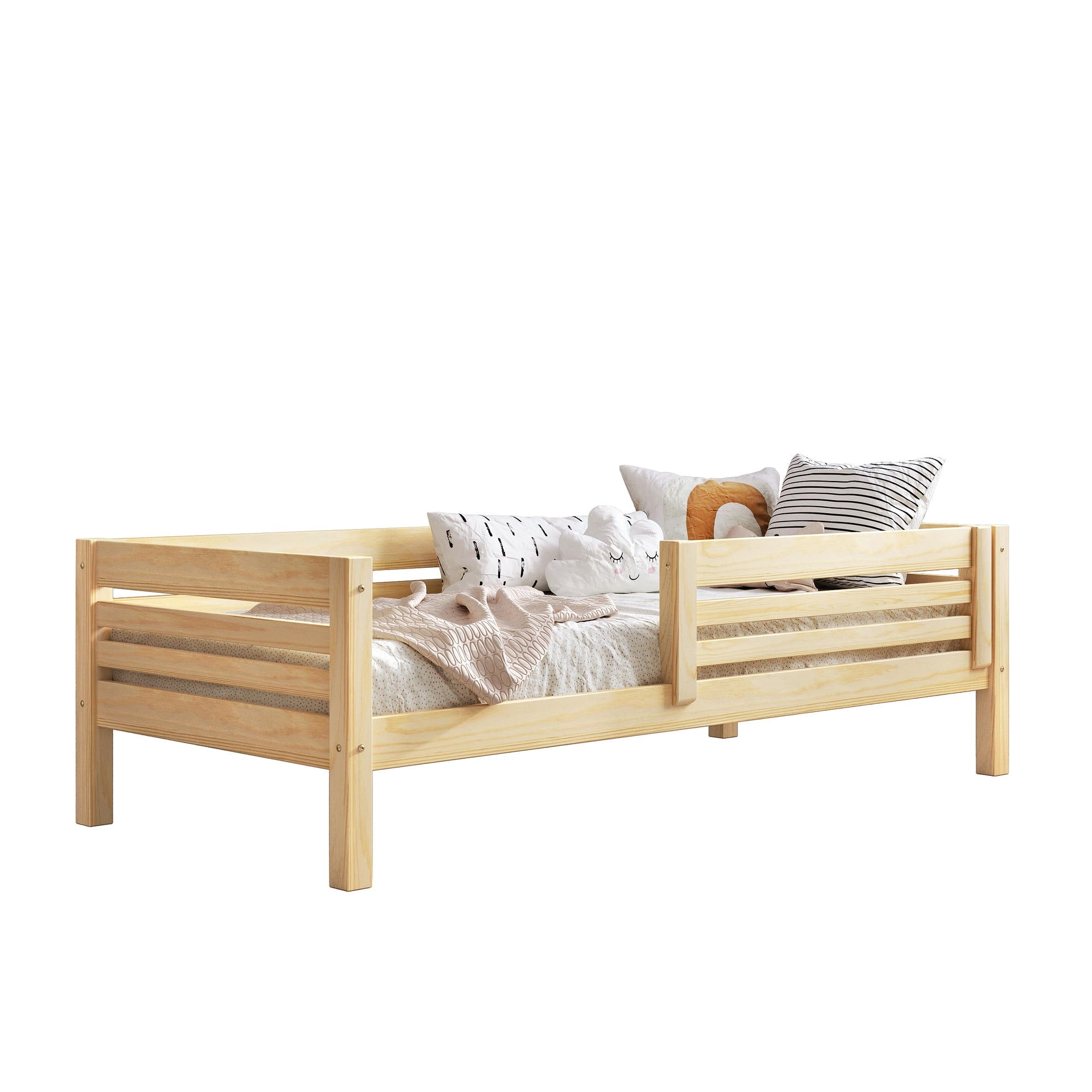 BusyKids Letto alto per bambini TOTO con sponda laterale
