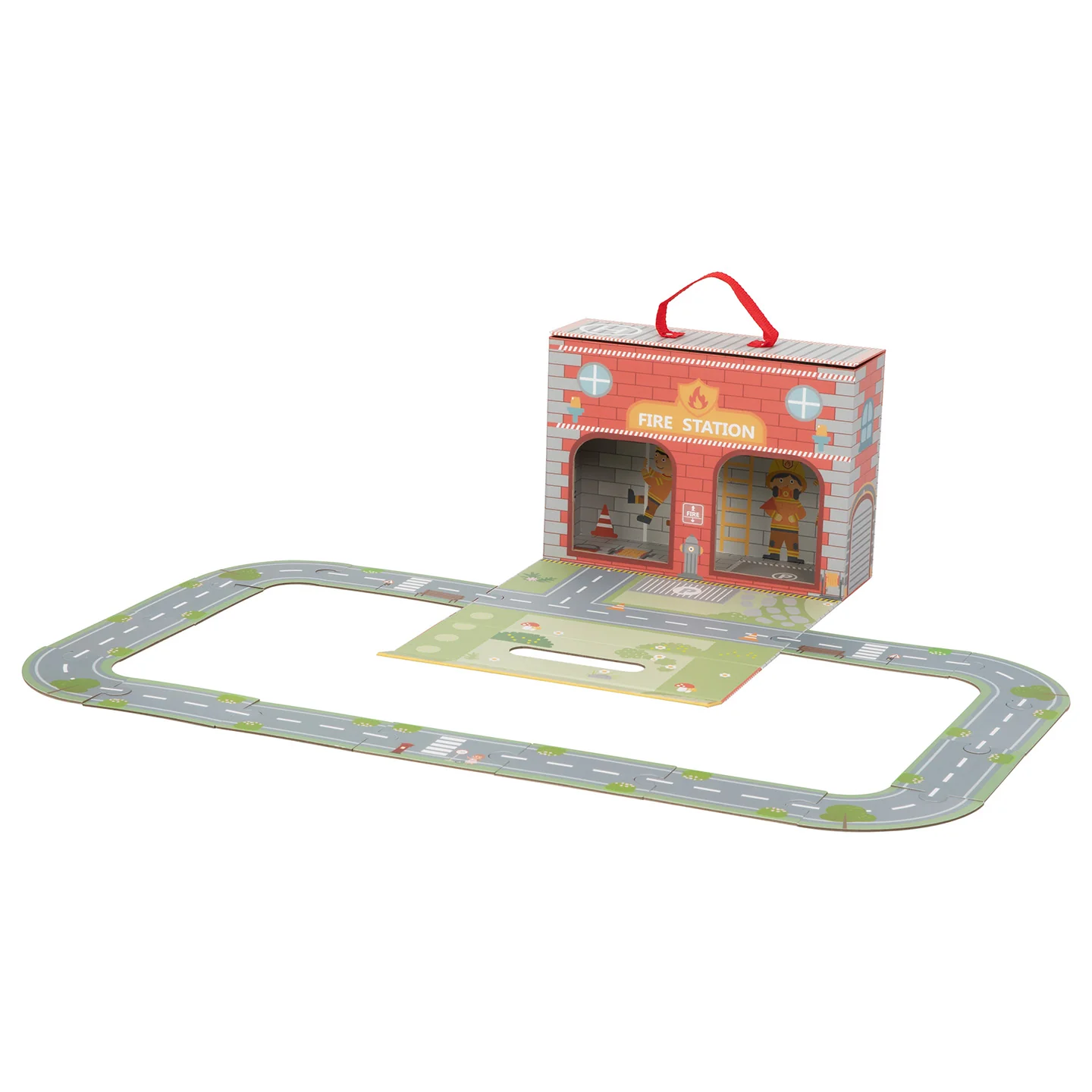 Set di gioco mobile “Caserma dei vigili del fuoco” BusyKids