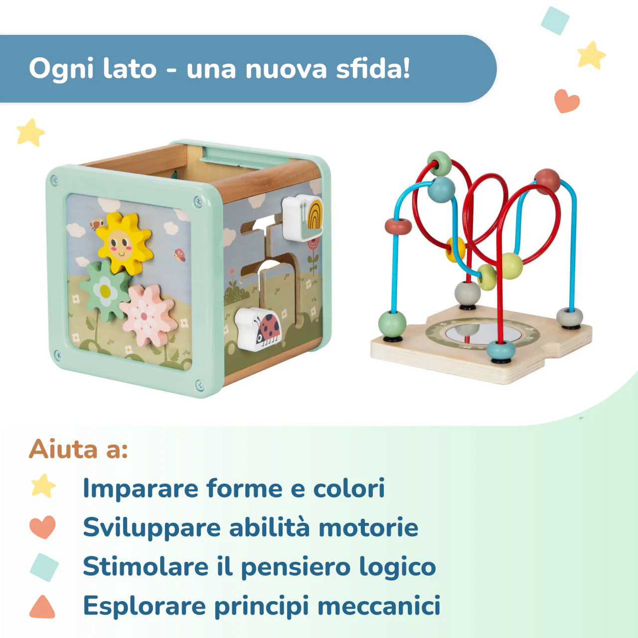 Cubo educativo multifunzionale BusyKids