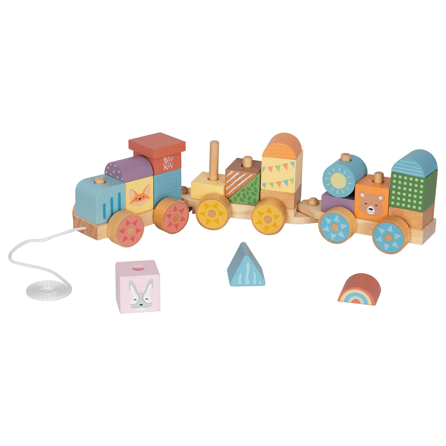 BusyKids Trenino con blocchi