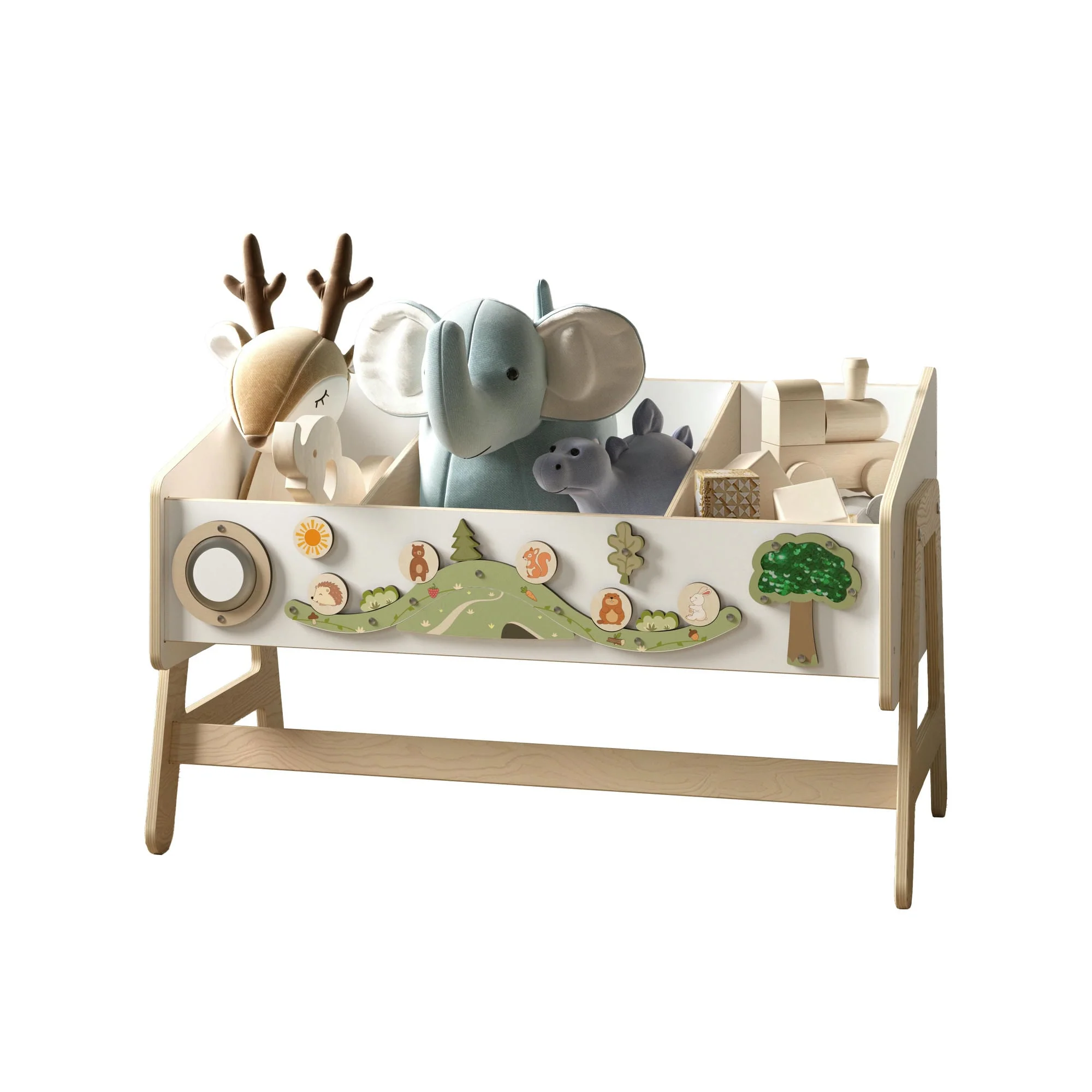 Scaffale per giocattoli / Tavolino LILU
