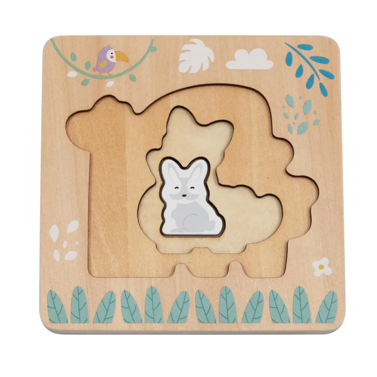Puzzle multi-livello “Animali” BusyKids