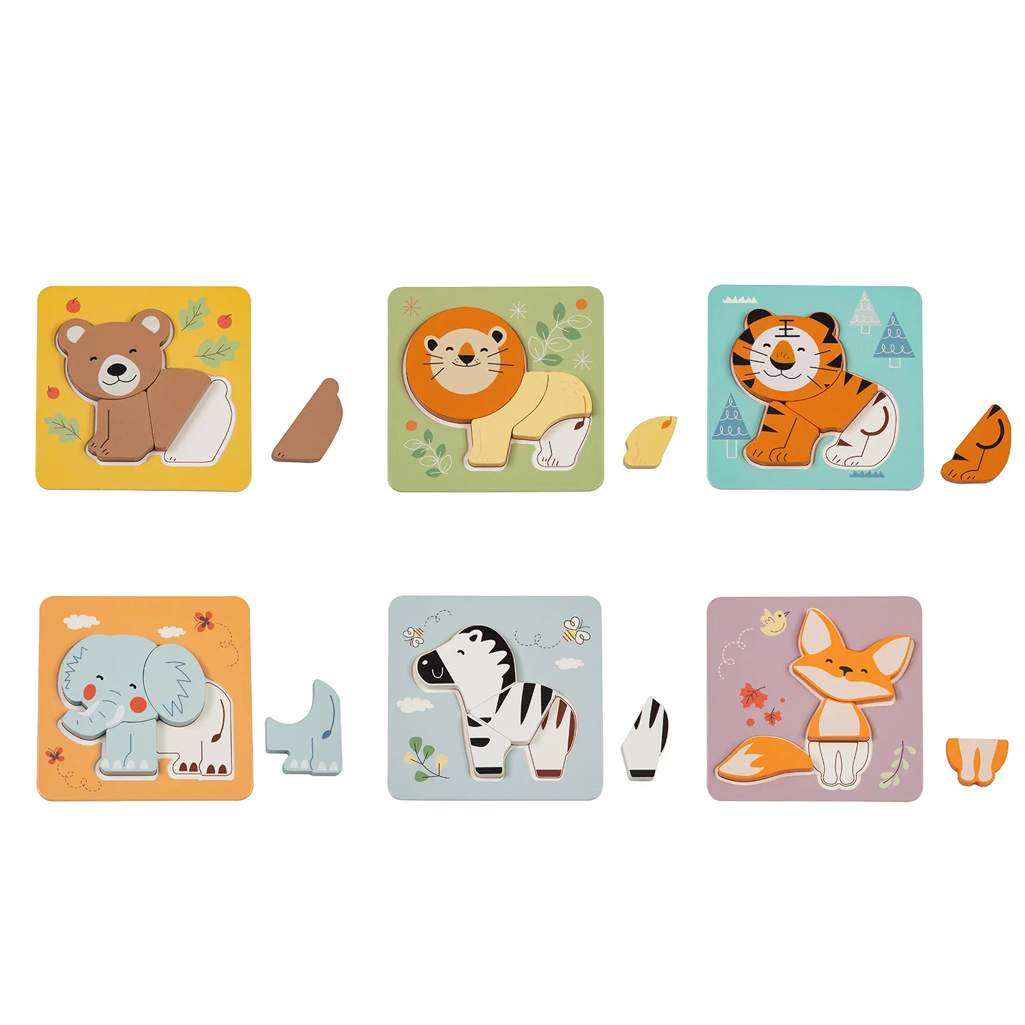 BusyKids Set puzzle “Animali”