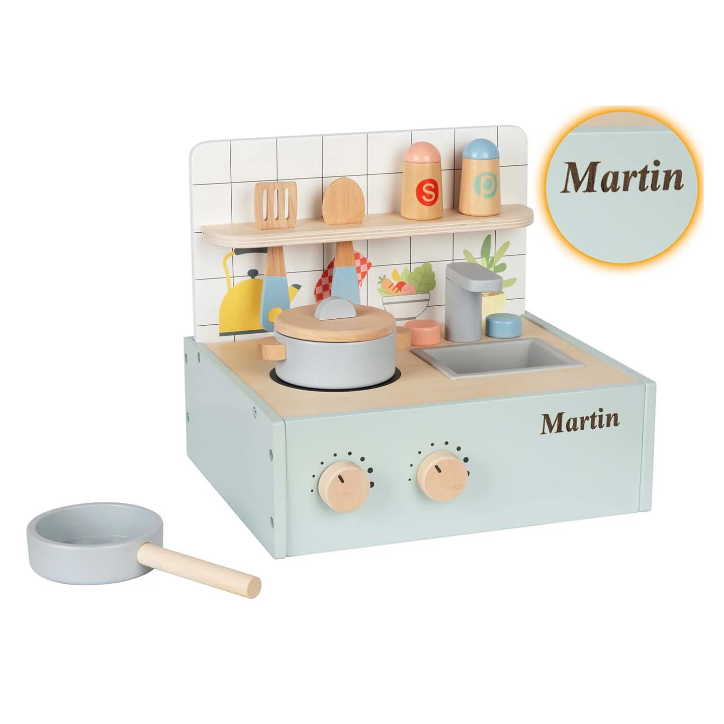 Cucina giocattolo mobile per bambini BusyKids
