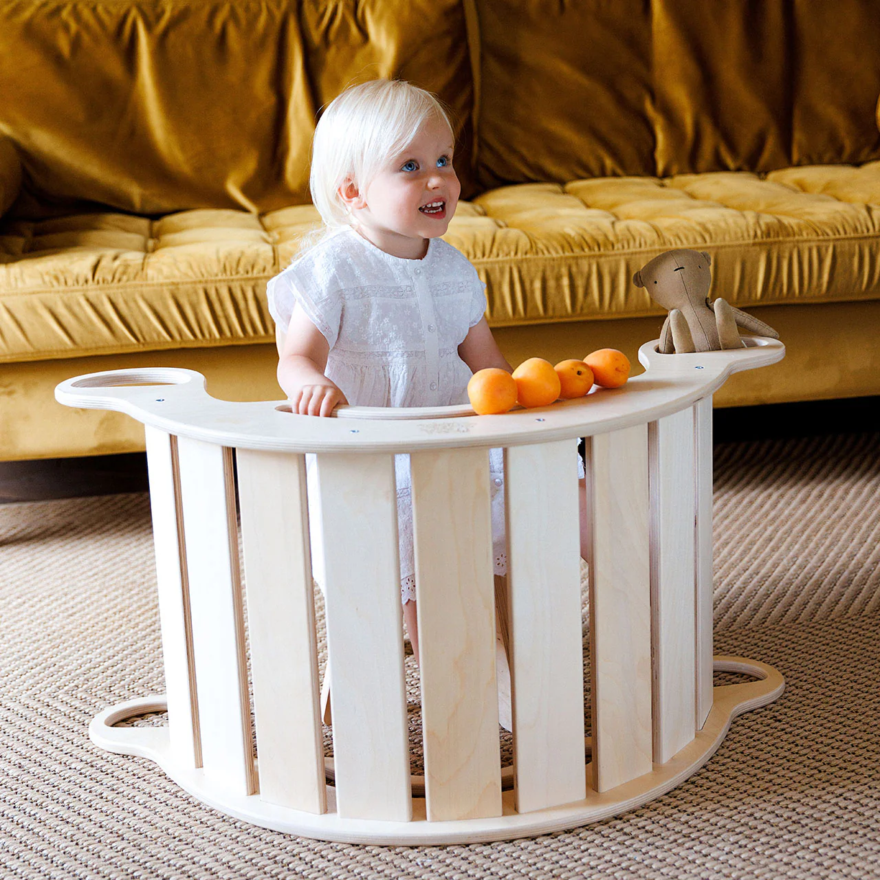 Arco Montessori/ Dondolo Montessori in legno