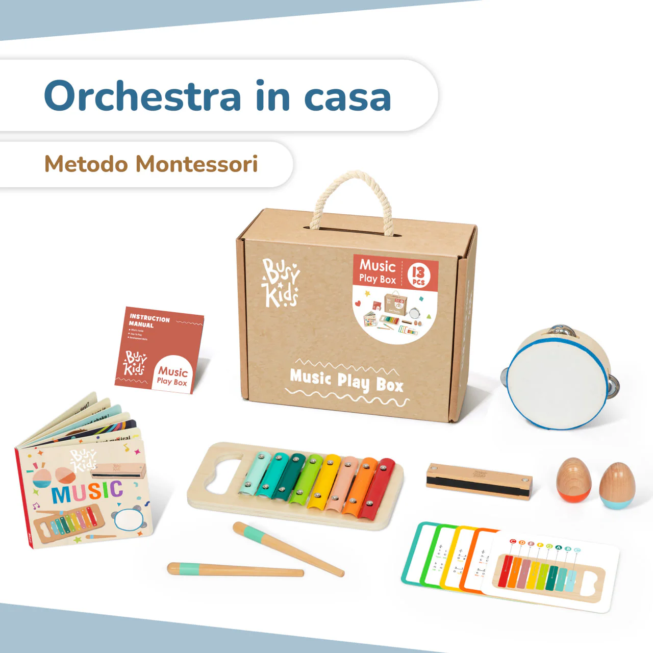 Box Giochi Montessori Musicale BusyKids