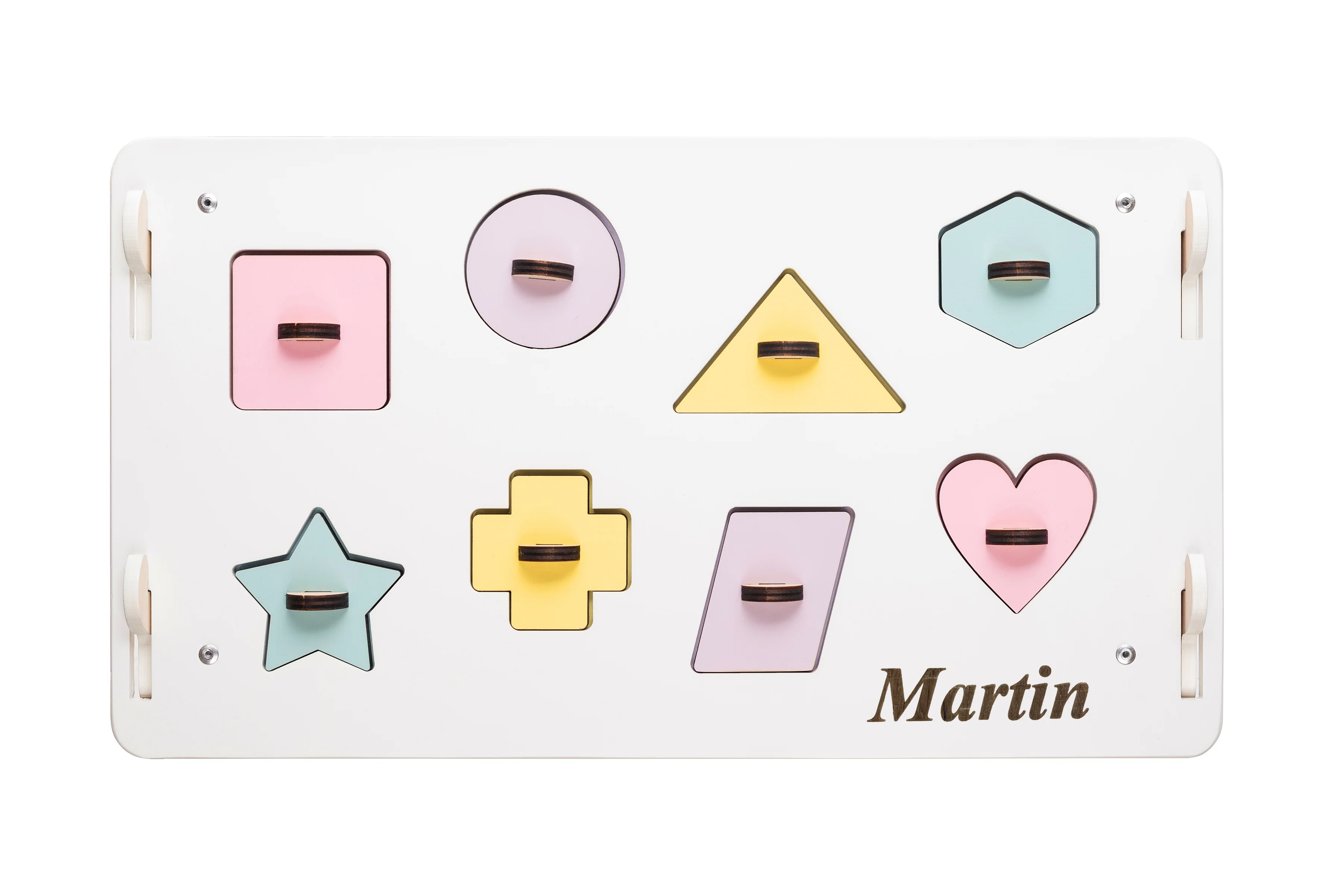 Casetta Montessori in Legno Pastello Bianco – Edizione Limitata