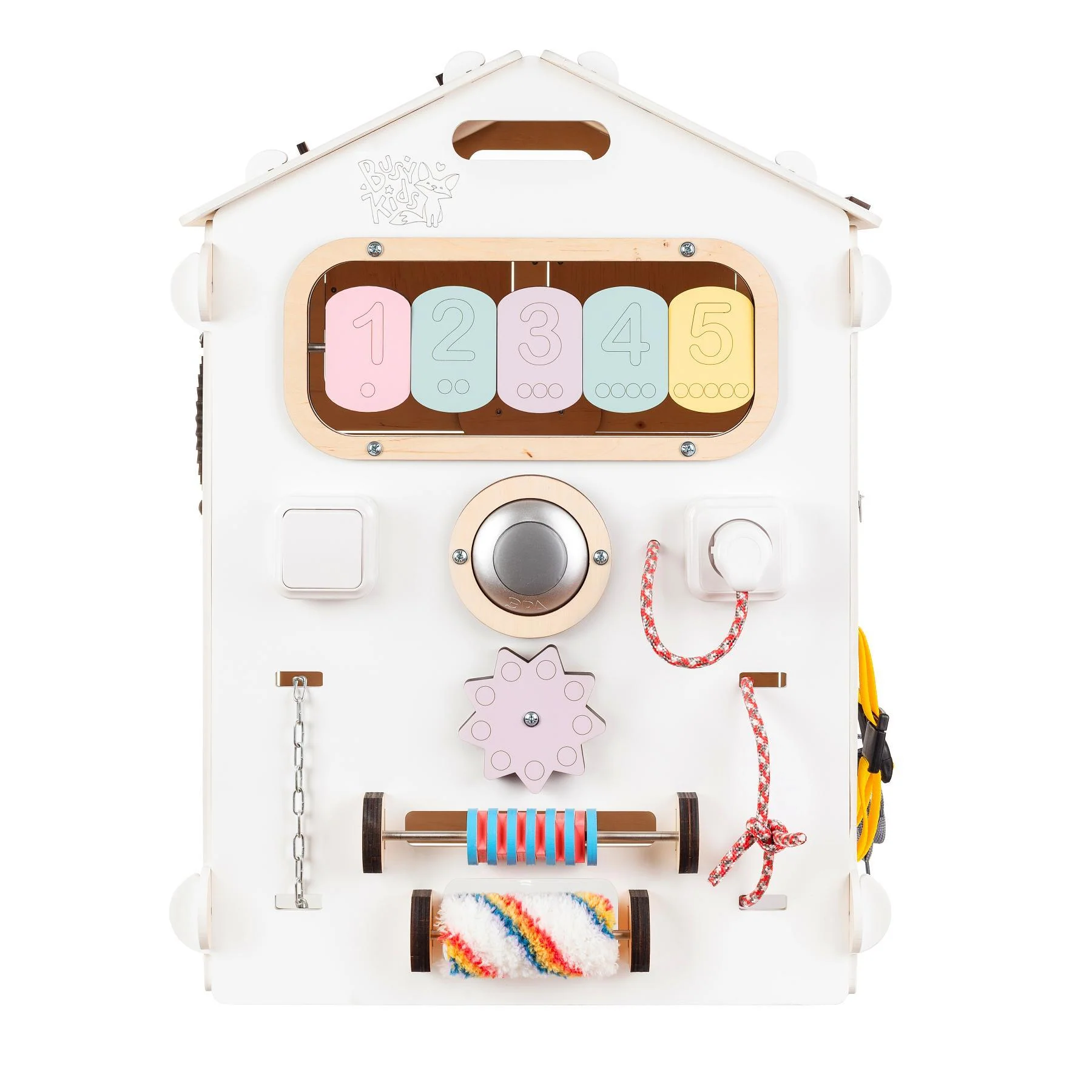 Casetta Montessori in Legno Pastello Bianco – Edizione Limitata