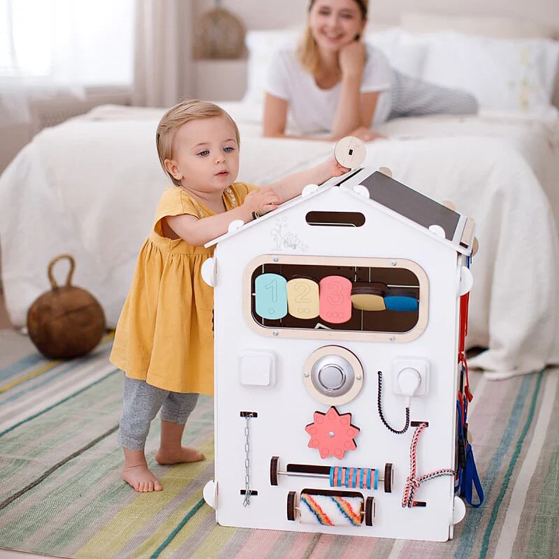 Casetta Montessori in Legno Bianco