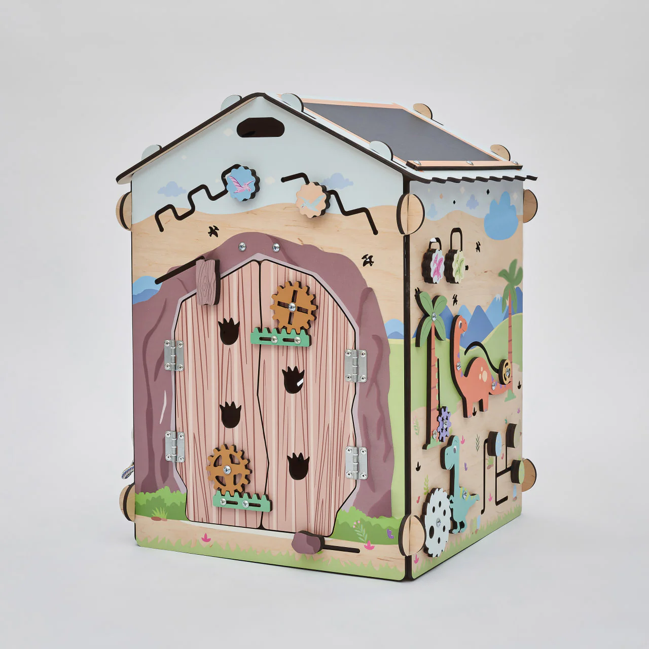 Casetta Montessori in Legno DINO con illuminazione