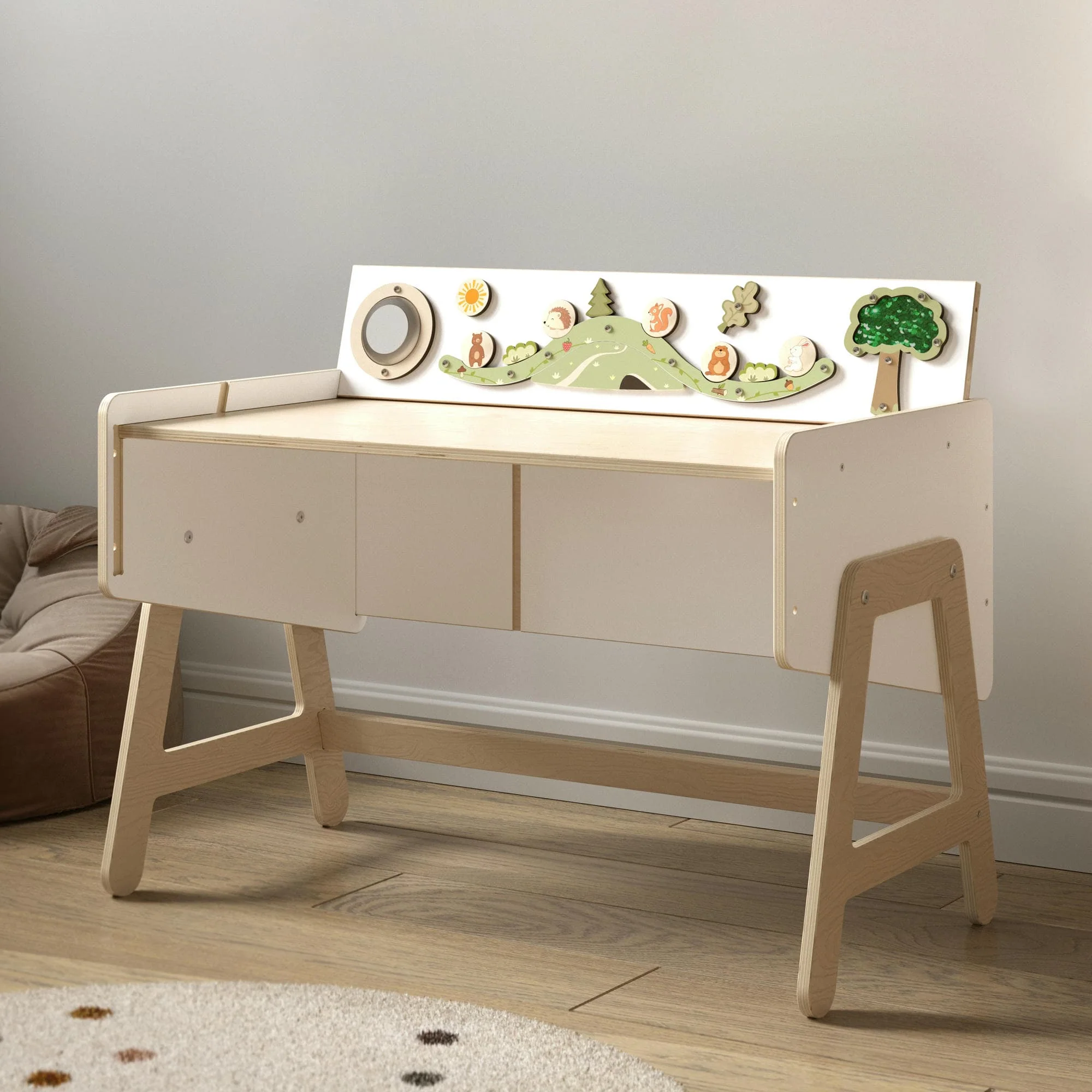 Scaffale per giocattoli / Tavolino LILU