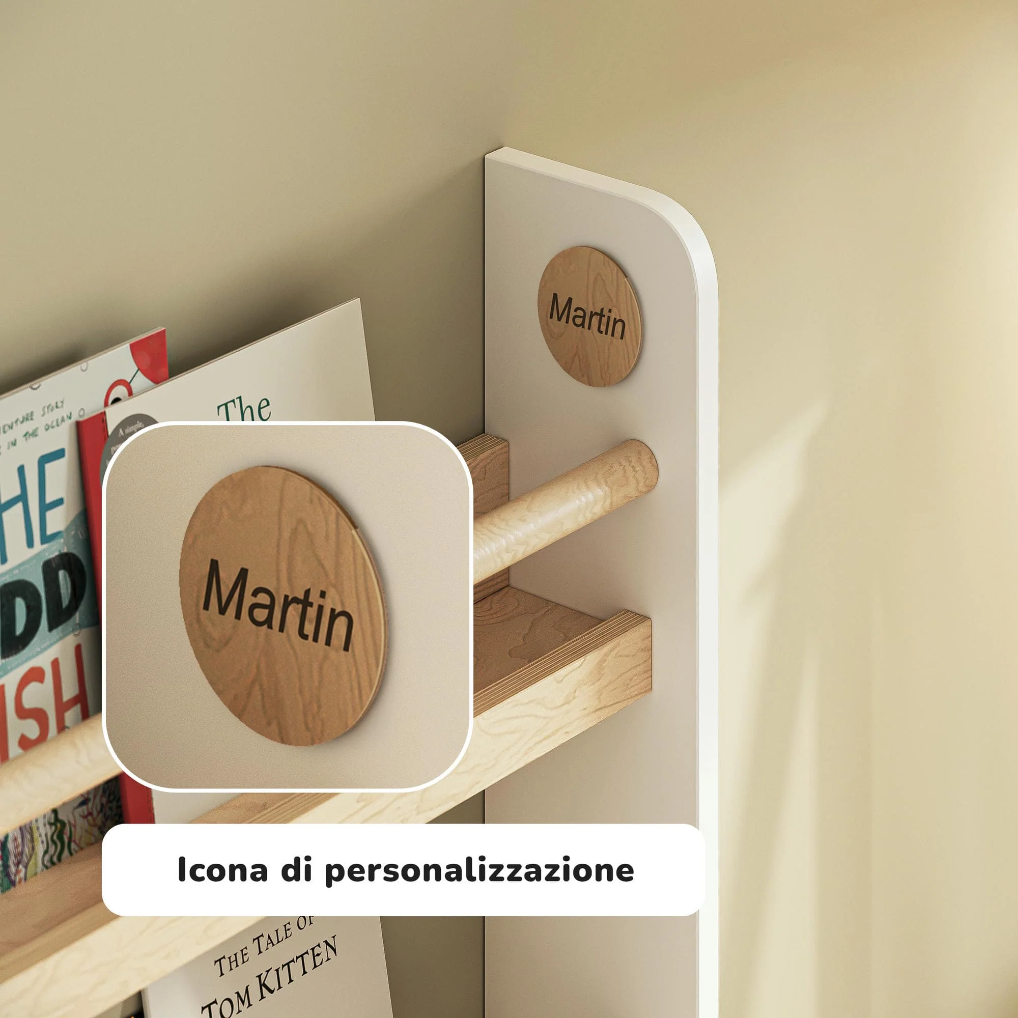 Libreria da parete MOMO