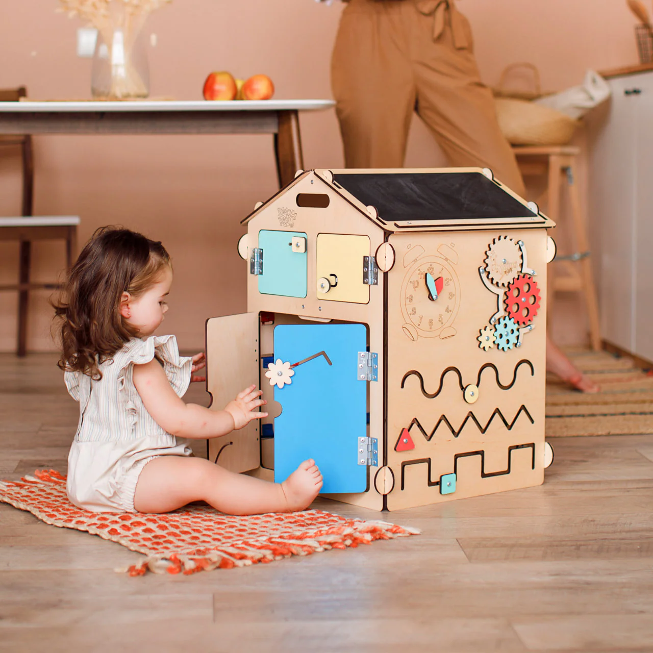 Casetta Montessori in Legno Natura