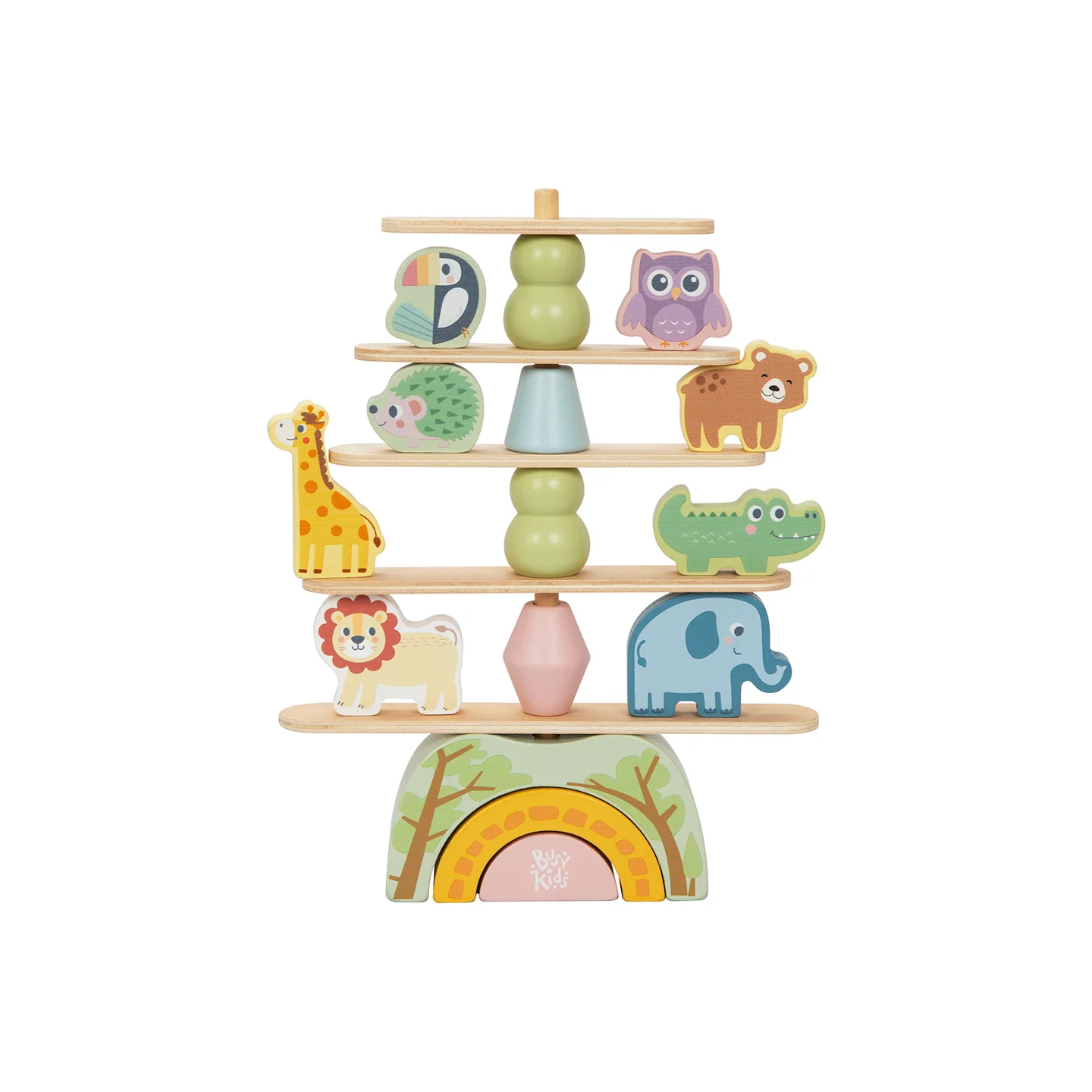 Gioco di impilamento di animali BusyKids