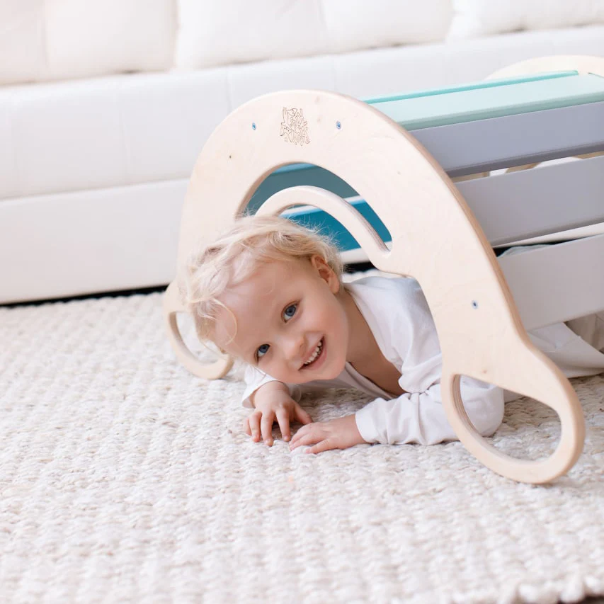 Arco Montessori/ Dondolo Montessori in legno