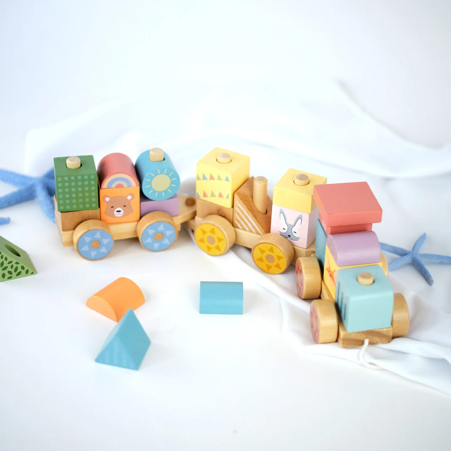 BusyKids Trenino con blocchi