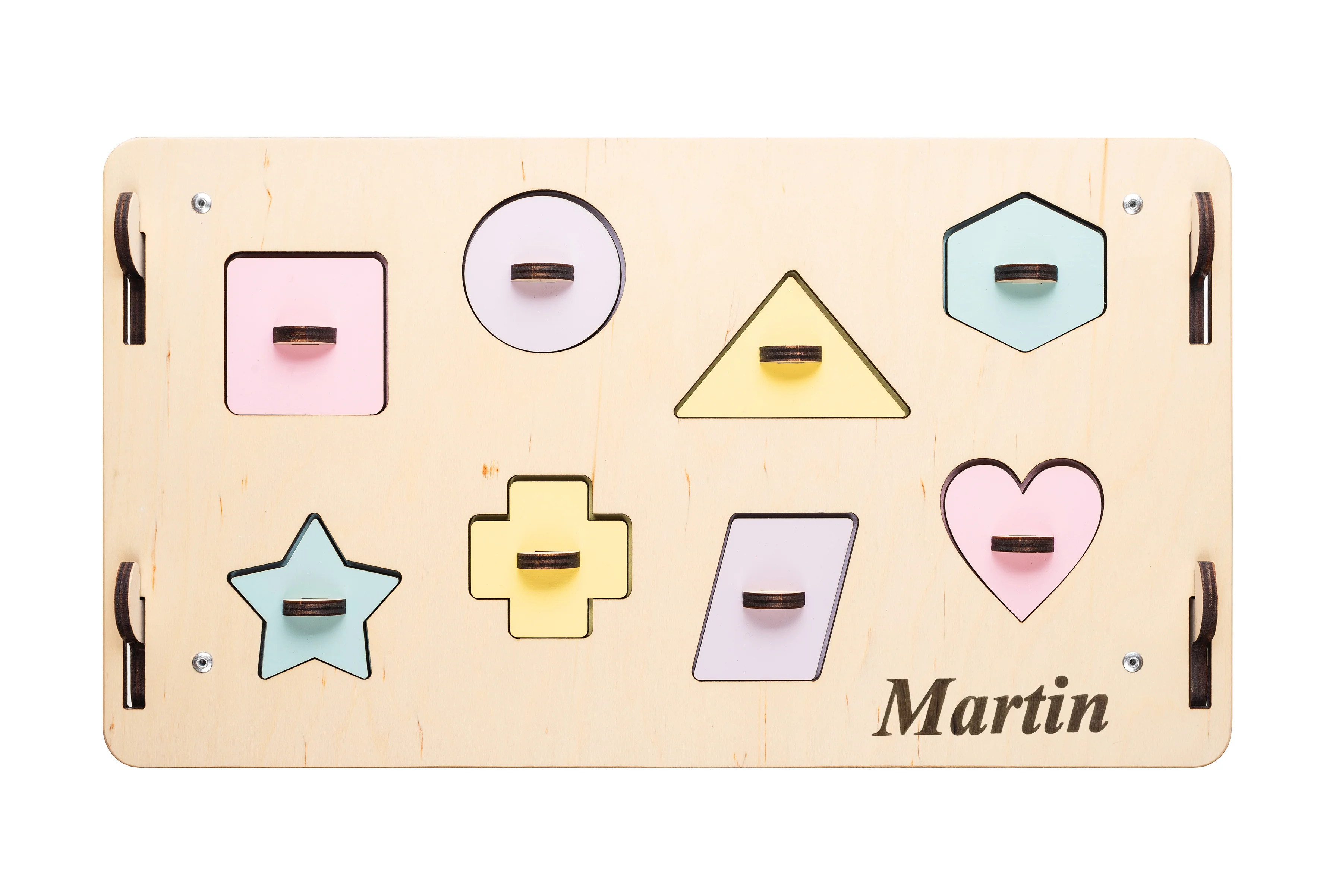 Casetta Montessori in Legno Natura Pastello - Edizione limitata