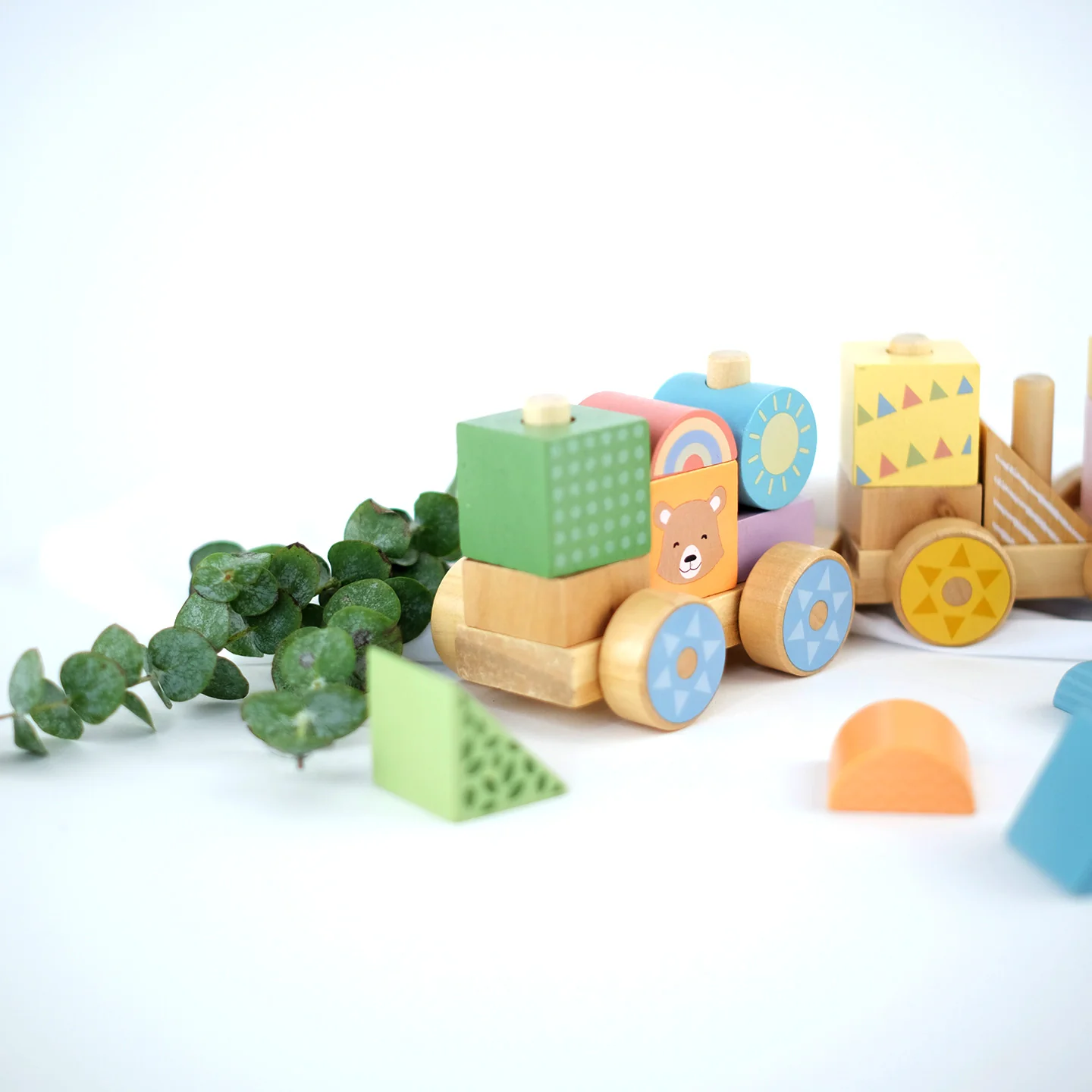 BusyKids Trenino con blocchi