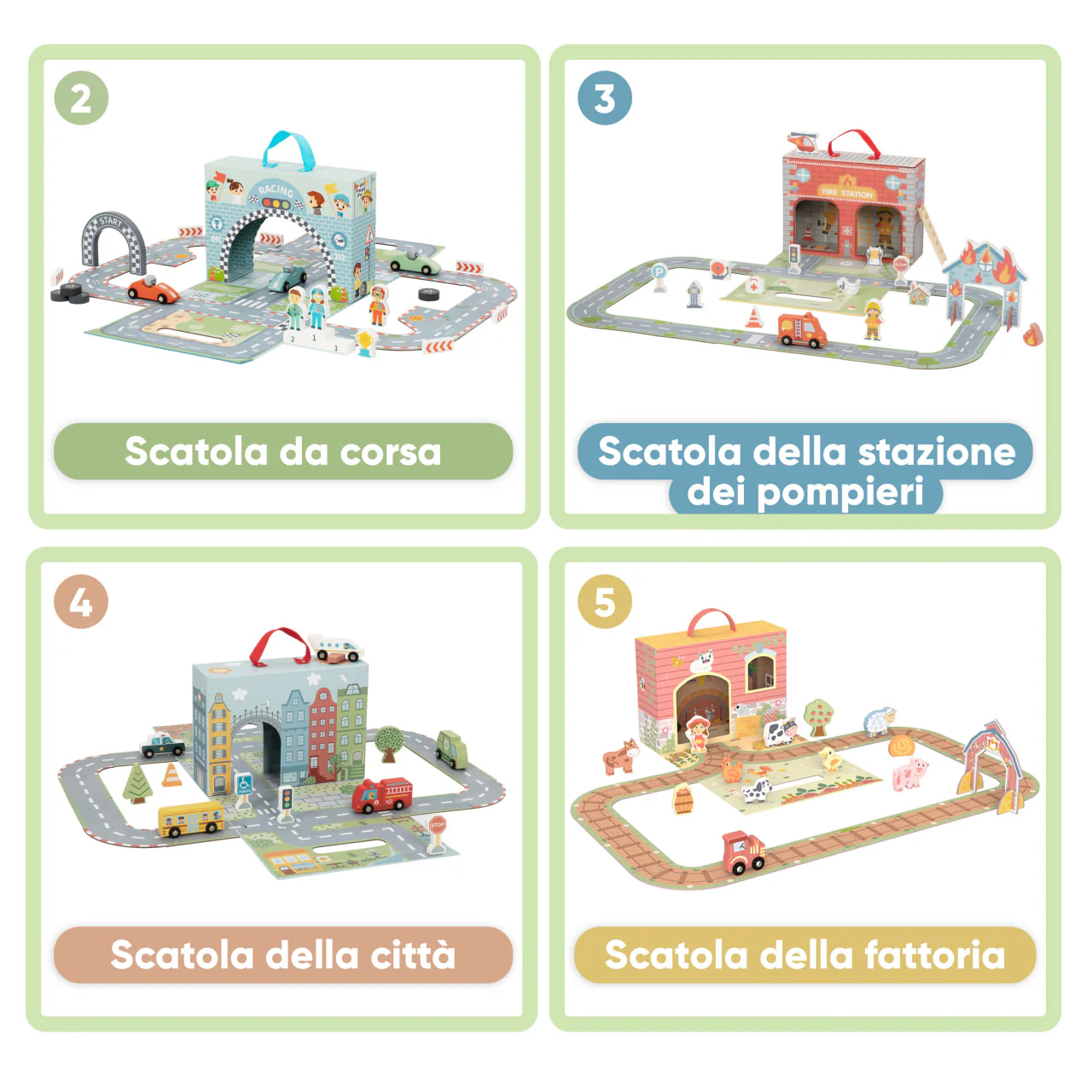 BusyKids set di giochi unico 