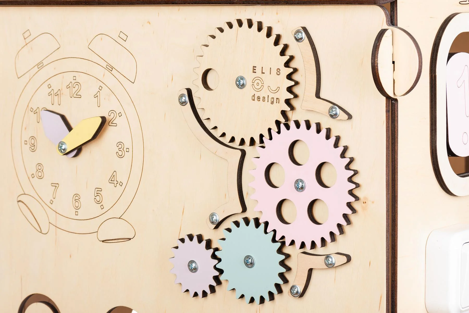 Casetta Montessori in Legno Natura Pastello - Edizione limitata