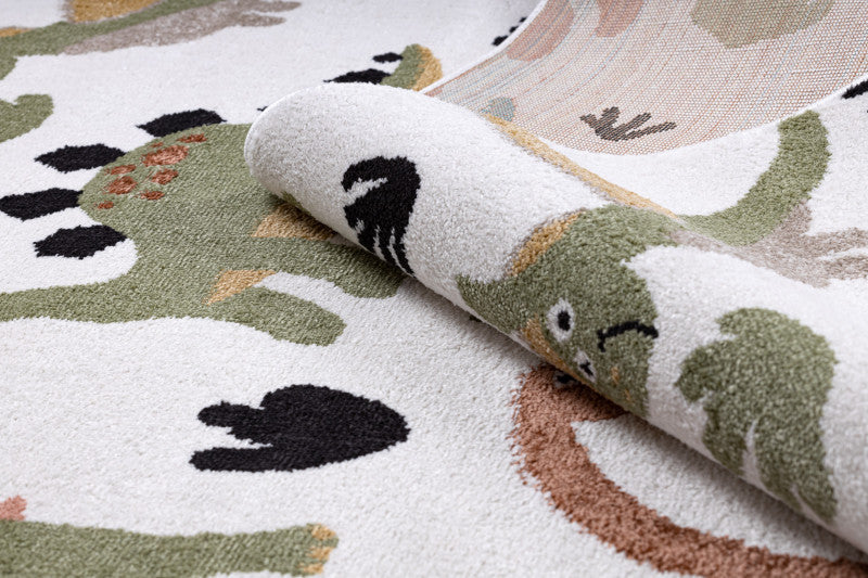 Tappeto Bambini Fun Dino Cream