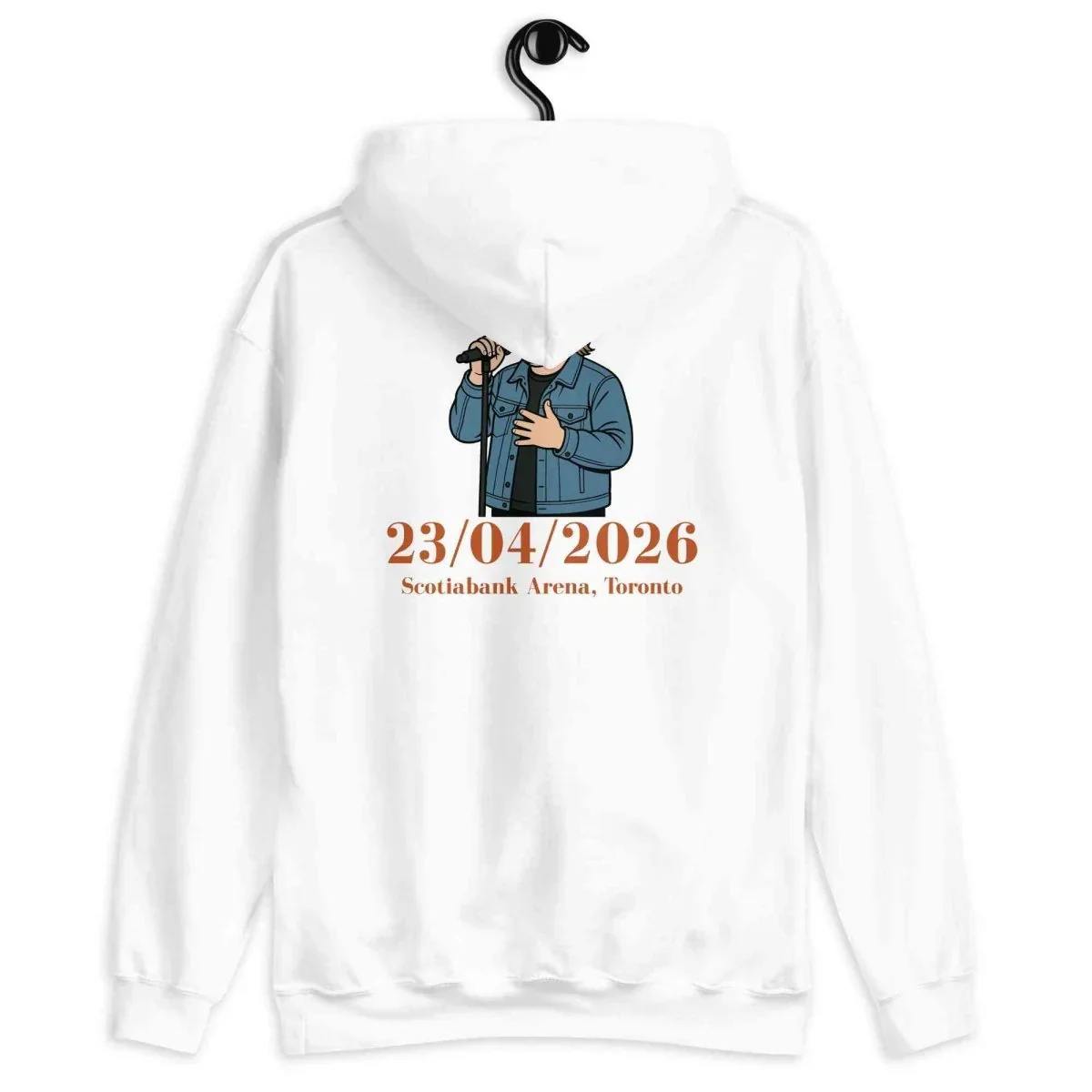 Lewis Capaldi Tour Hoodie 2026 | Unisex Black Cotton Blend