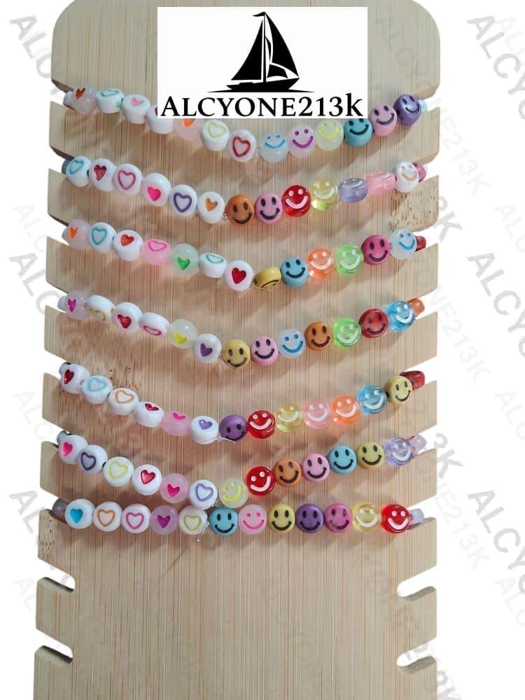 Lewis Capaldi Mystery Bracelets Pack of 10 | Colorful Alphabet Beads