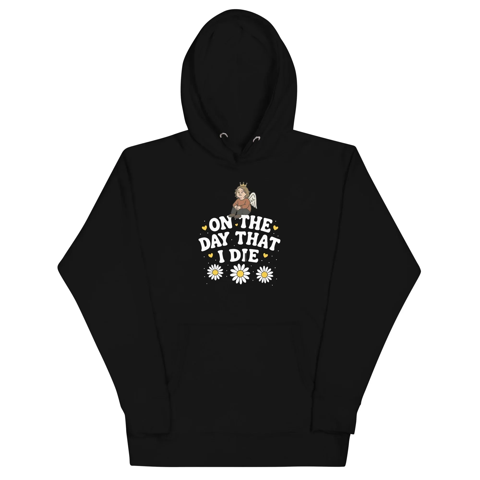 Lewis Capaldi Hoodie - On The Day That I Die Lyrics - Unisex Fan Apparel