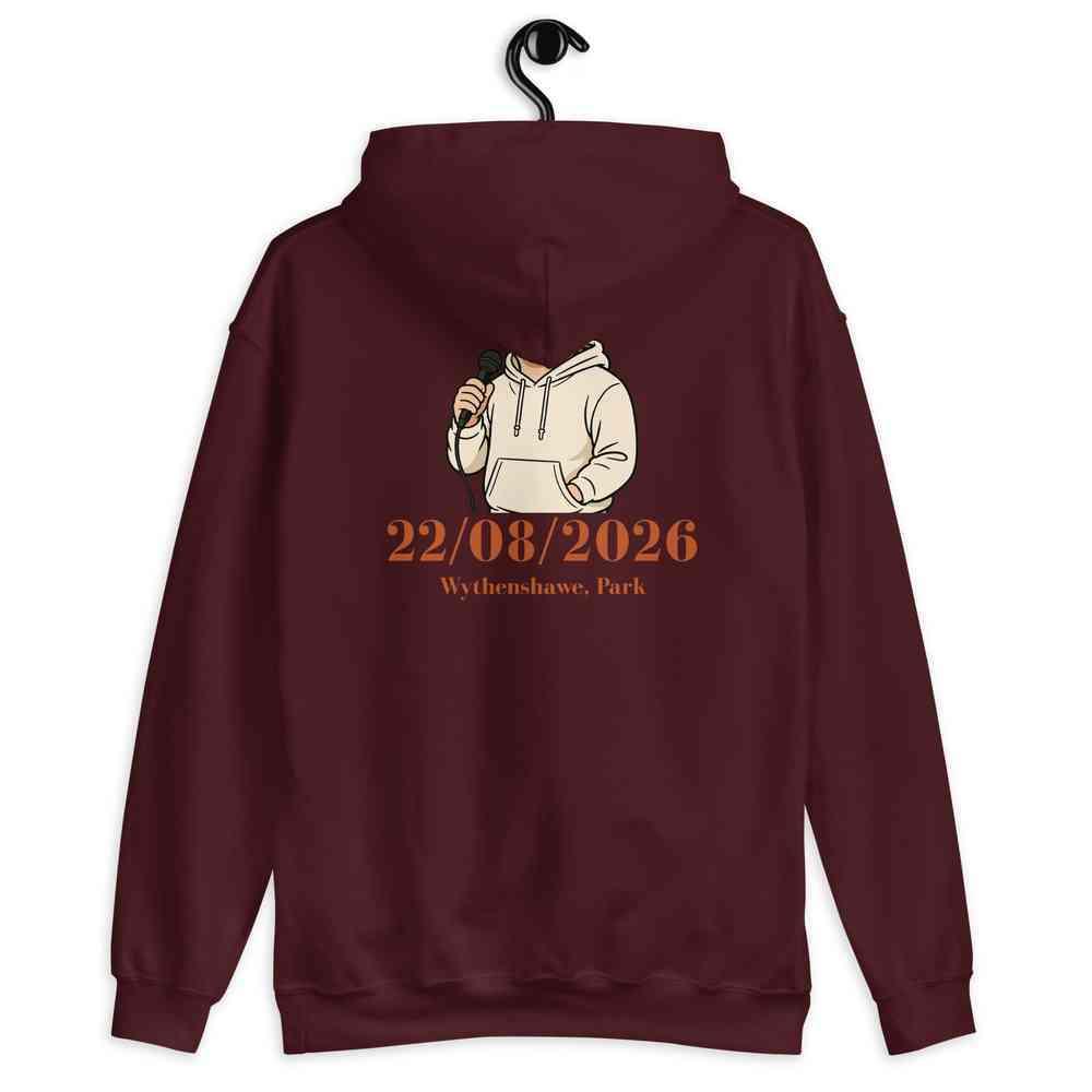 Lewis Capaldi 2026 Tour Black Hoodie �C Official Concert Merchandise
