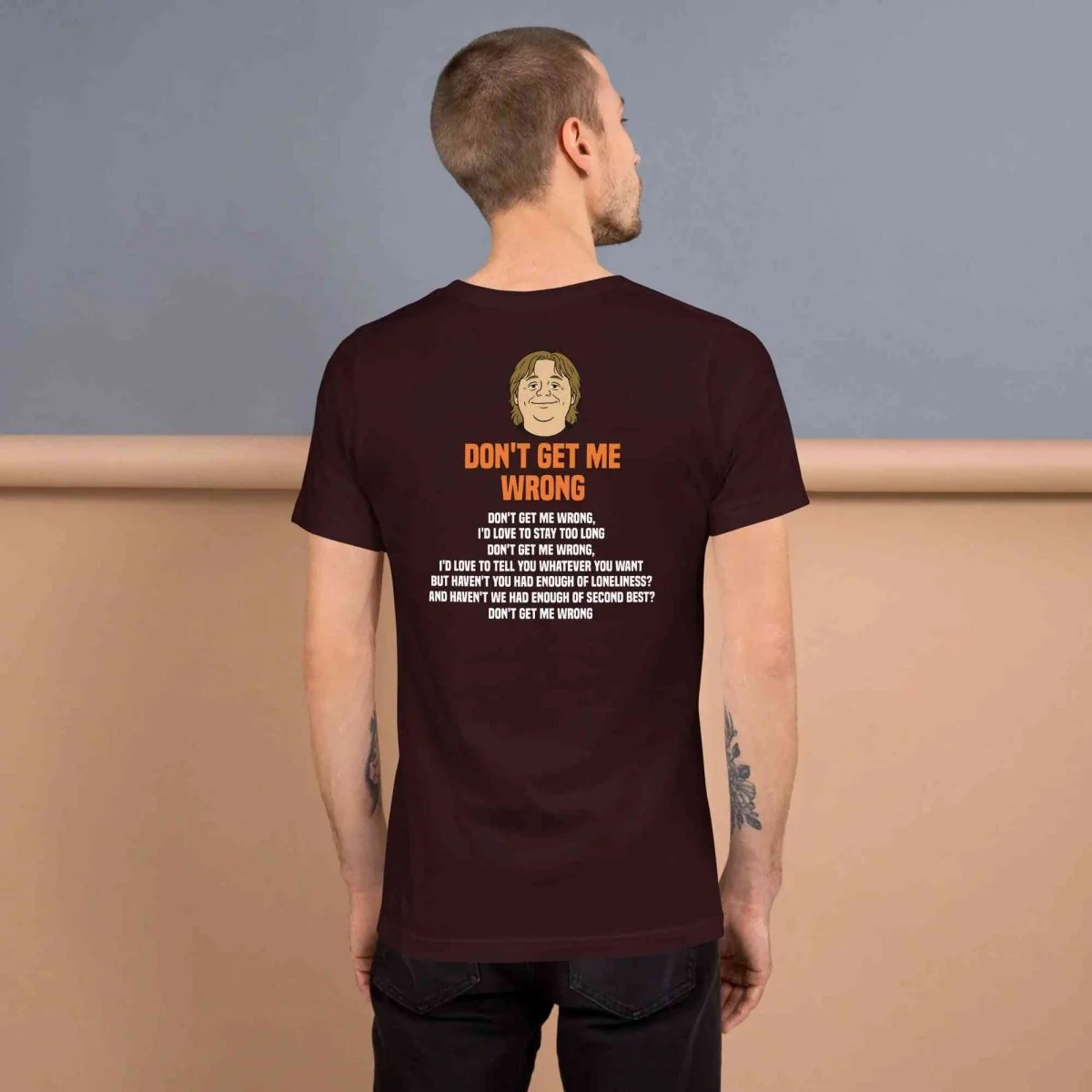 Lewis Capaldi Dont Get Me Wrong Lyrics Shirt | 100% Cotton Unisex Tee by Alcyone213k