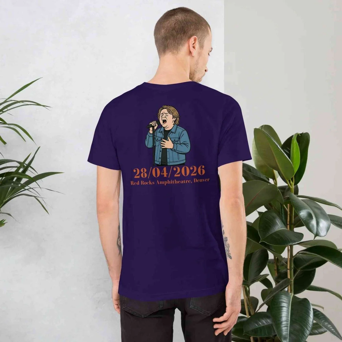 Lewis Capaldi Tour T-Shirt 2026 | Unisex Cotton Concert Tee