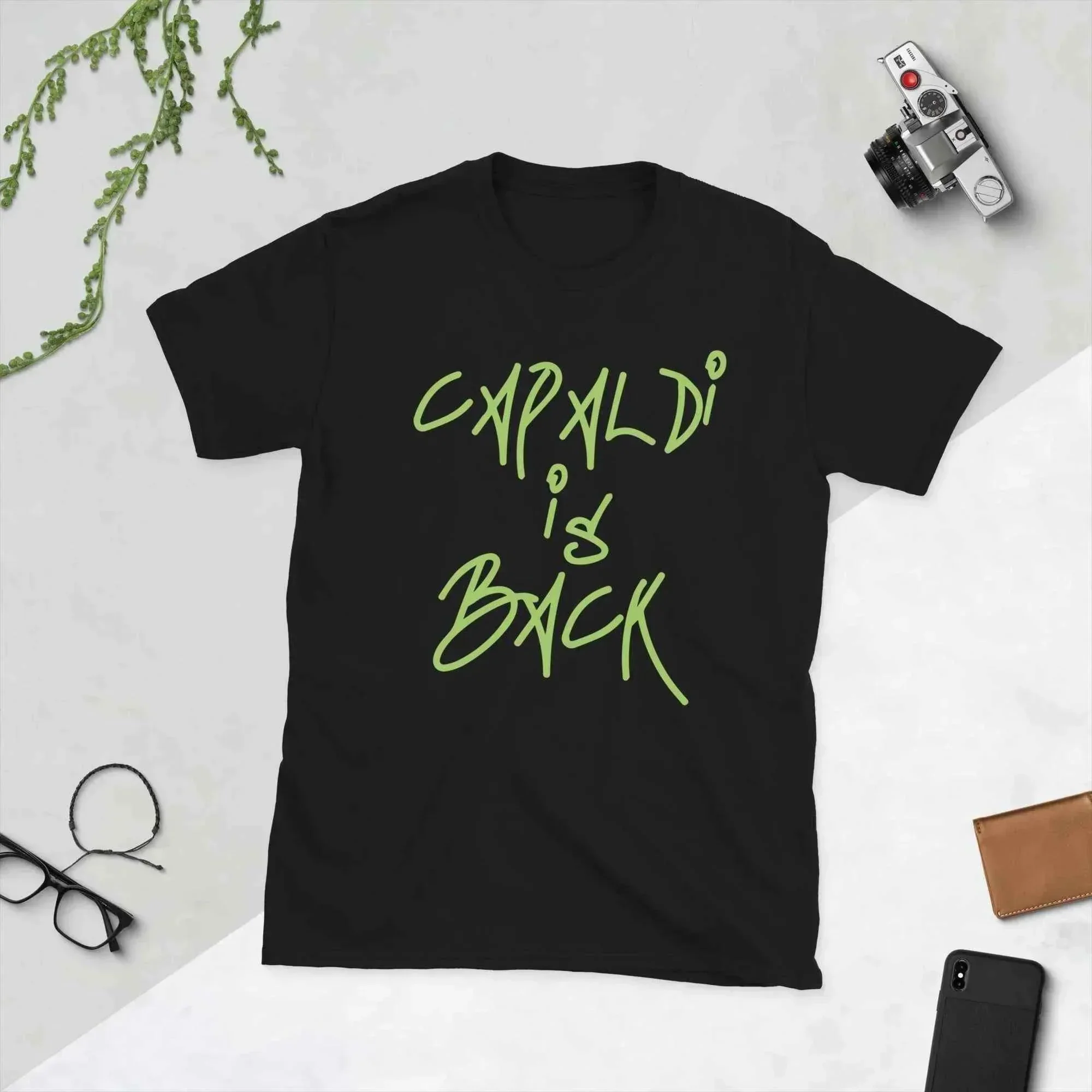 Lewis Capaldi Merch: Return Tour Album Graphic T-Shirt | Soft Cotton Unisex Tee