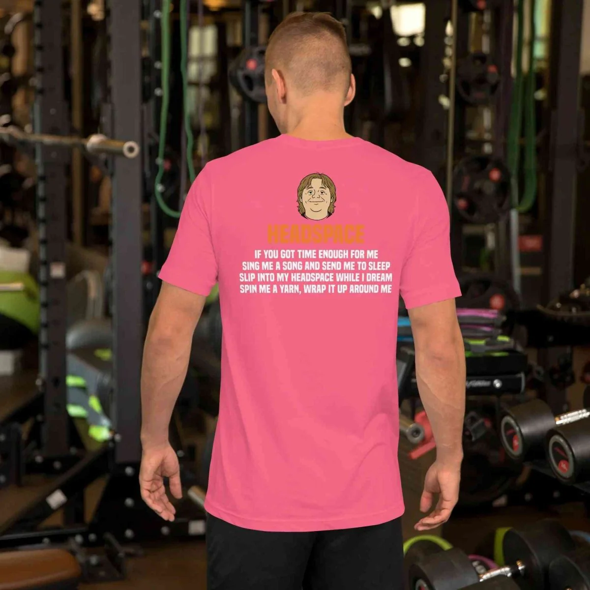 Lewis Capaldi HeadSpace Lyrics T-Shirt | Unisex Cotton Blend Fanwear