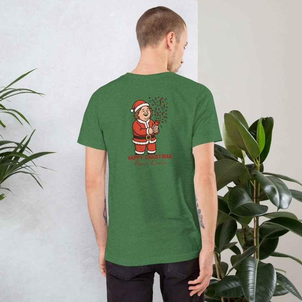 Lewis Capaldi Unisex Cotton T-Shirt | Graphic Christmas Tee