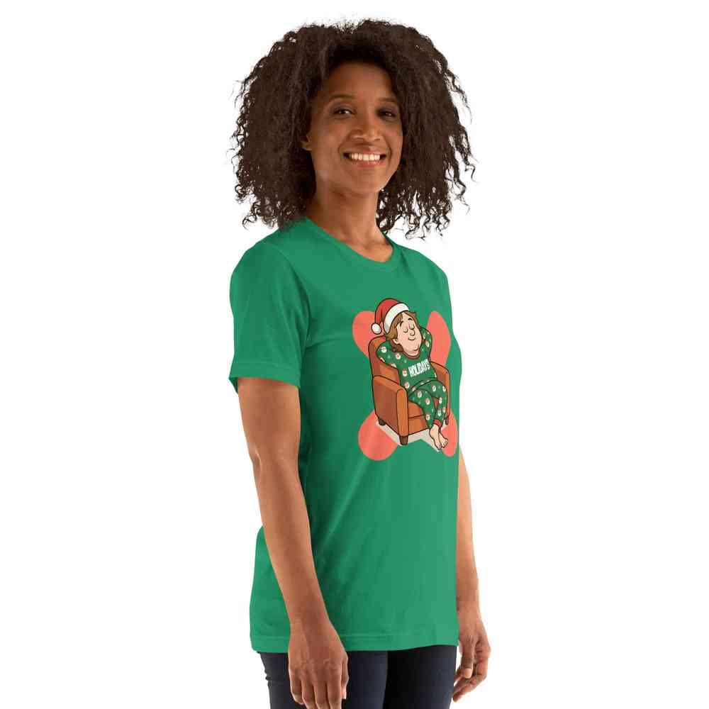 Lewis Capaldi Christmas T-Shirt - Unisex Eco-Friendly Cotton Holiday Tee