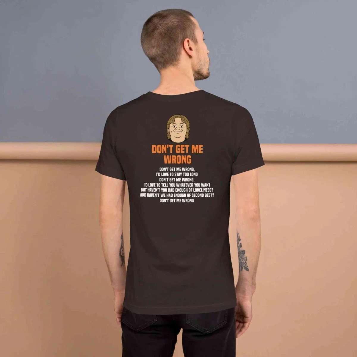 Lewis Capaldi Dont Get Me Wrong Lyrics Shirt | 100% Cotton Unisex Tee by Alcyone213k