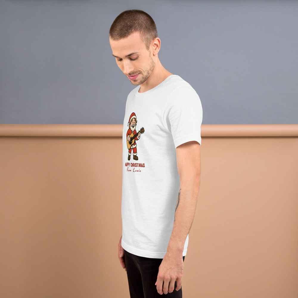 Lewis Capaldi Unisex Cotton T-Shirt | Graphic Christmas Tee