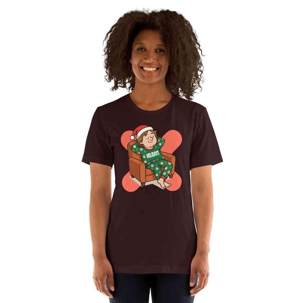 Lewis Capaldi Christmas T-Shirt - Unisex Eco-Friendly Cotton Holiday Tee
