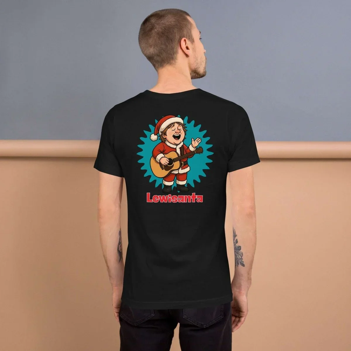 Lewis Capaldi Christmas T-Shirt | Unisex Festive Music Apparel