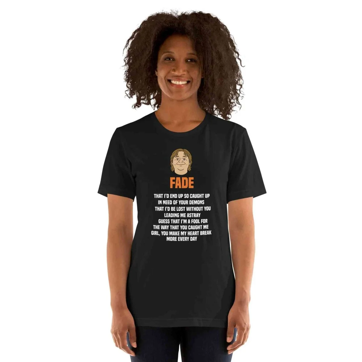 Lewis Capaldi Lyrics T-Shirt | Unisex Fade Design Cotton Tee