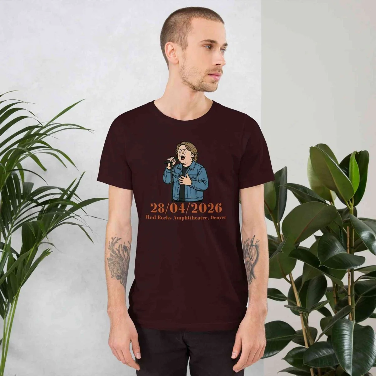 Lewis Capaldi Tour T-Shirt 2026 | Unisex Cotton Concert Tee