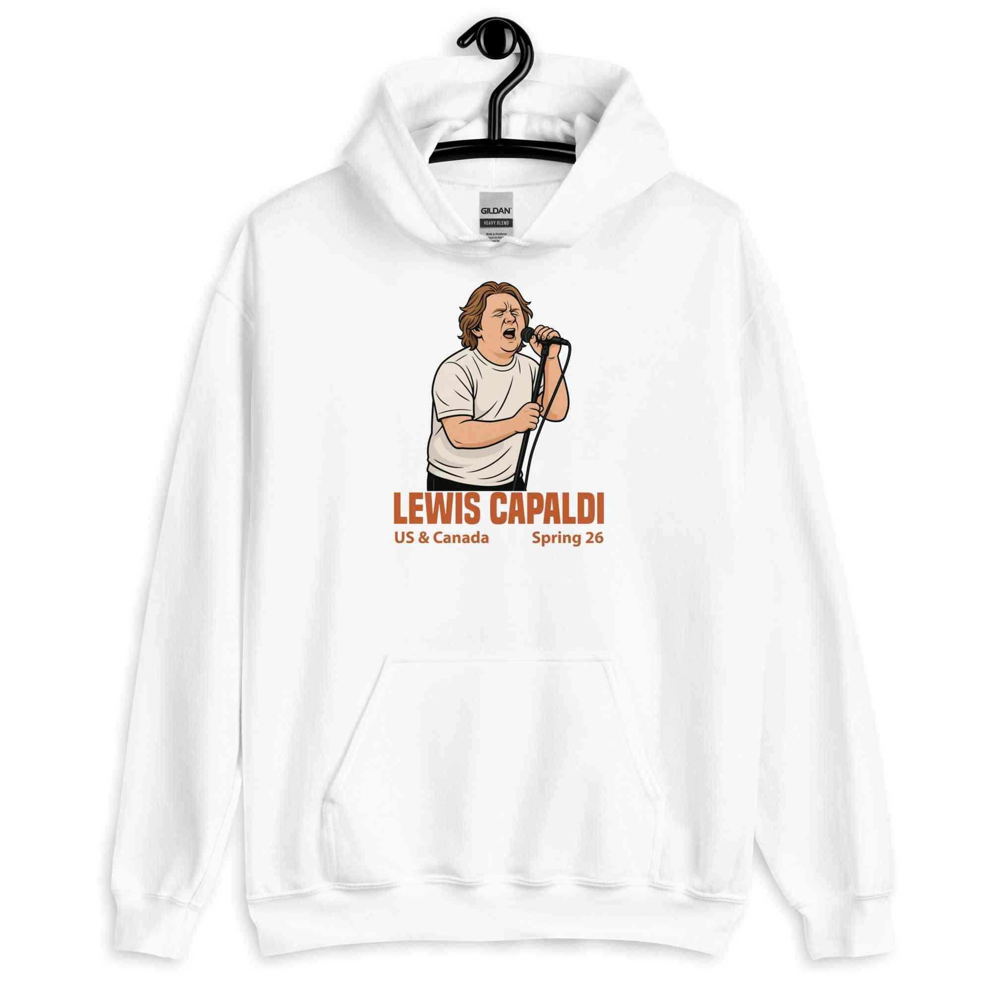 Lewis Capaldi Tour 2026 Unisex Hoodie - Alcyone213k Cotton Blend