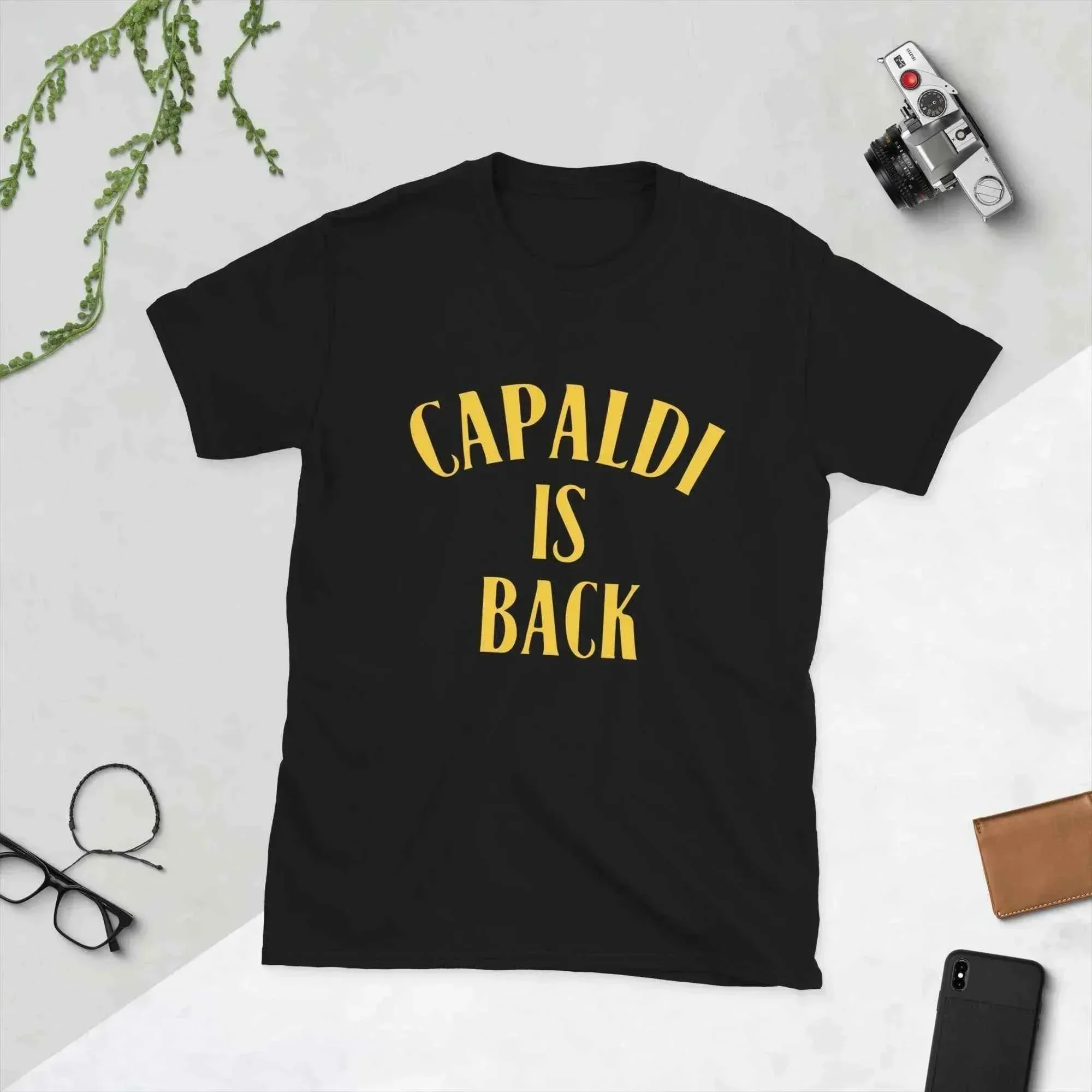 Lewis Capaldi Concert Merch: Sustainable Cotton Tour T-Shirt with Bold 