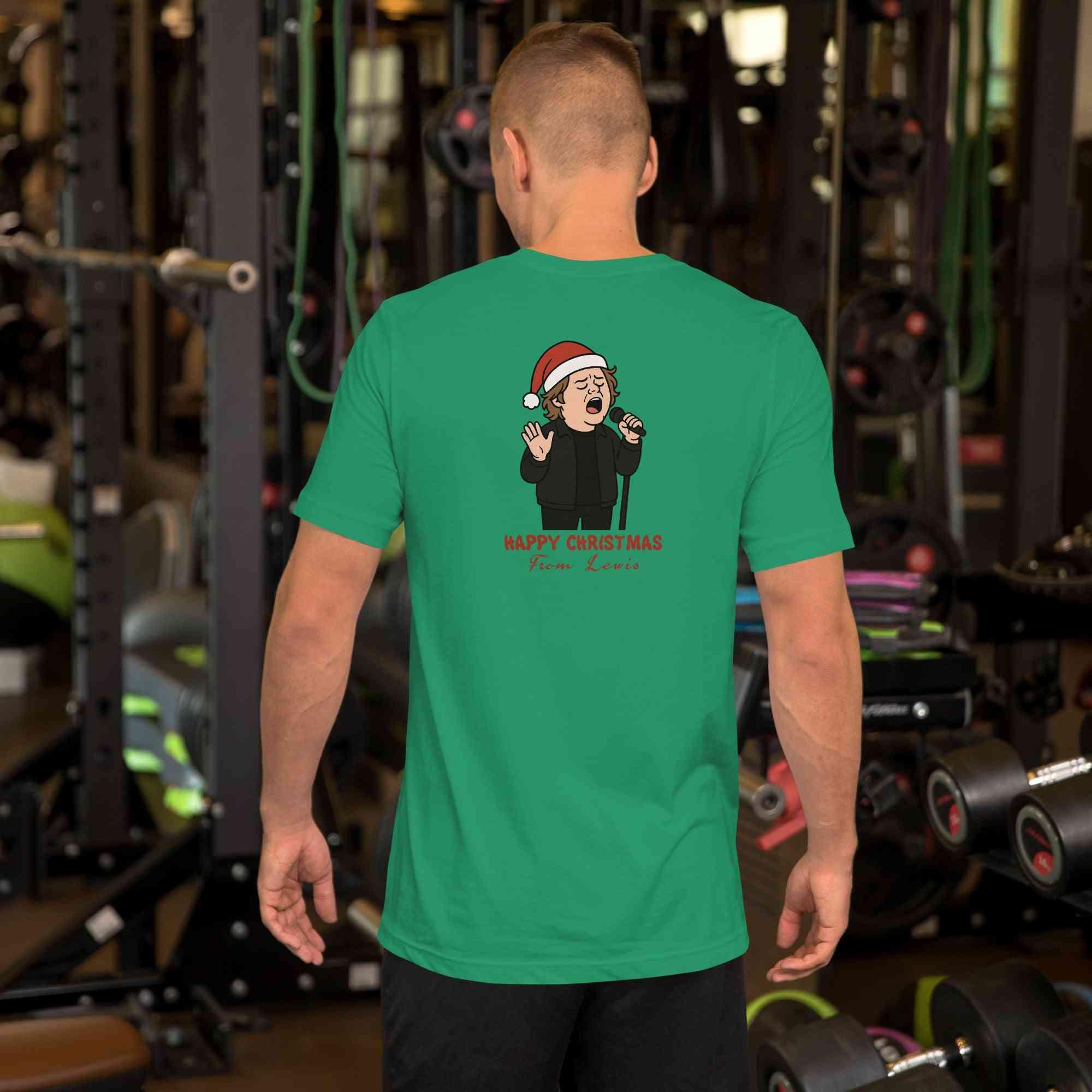 Lewis Capaldi Christmas T-Shirt Unisex | Eco-Friendly Festive Design